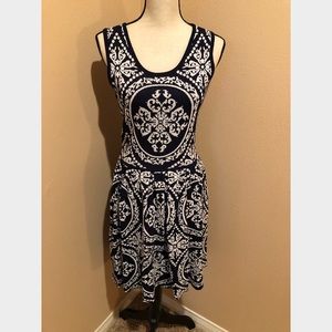 EUC Romeo & Juliet Couture Fit & Flare Knit Dress